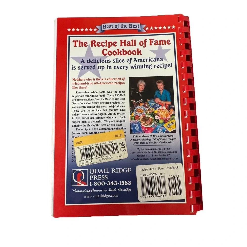 The‎ Recipe Hall of Fame Cookbook: Winning Recipies Gwen McKee